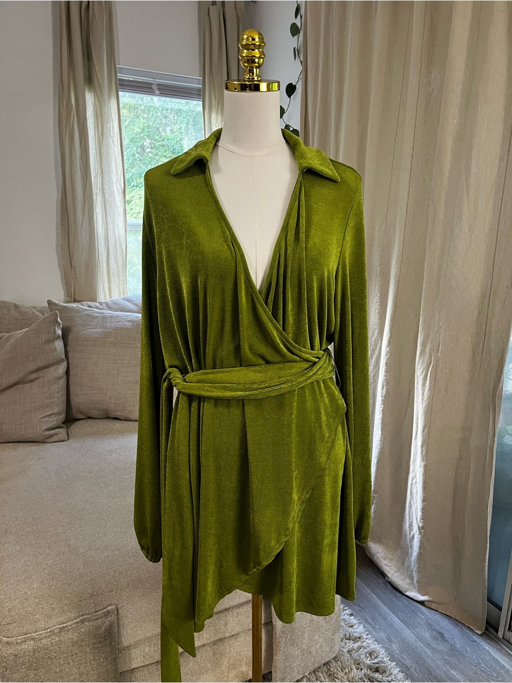 NWT Princess Polly Part Time Dress Green US10